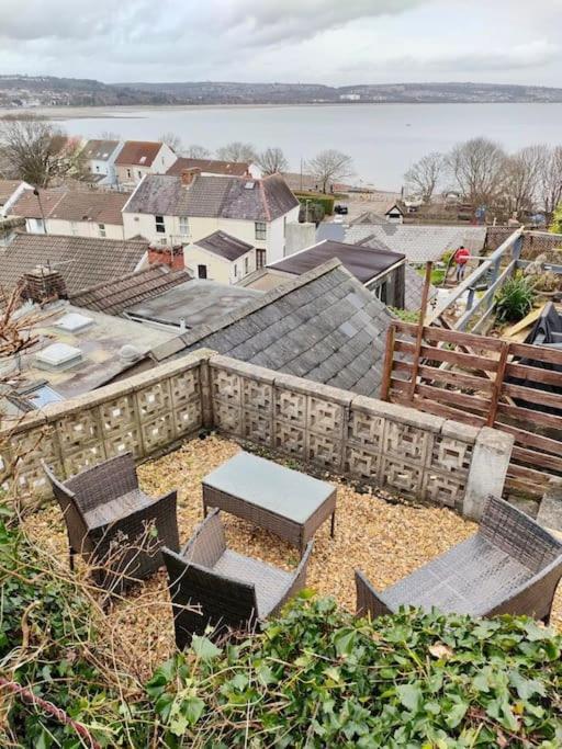 Fishermen'S Cottage With Log Burner, 2 Bathrooms & Sea Views From Garden Terraces The Mumbles Exterior photo