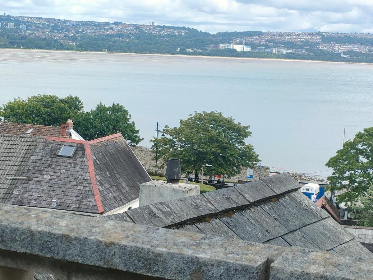 Fishermen'S Cottage With Log Burner, 2 Bathrooms & Sea Views From Garden Terraces The Mumbles Exterior photo